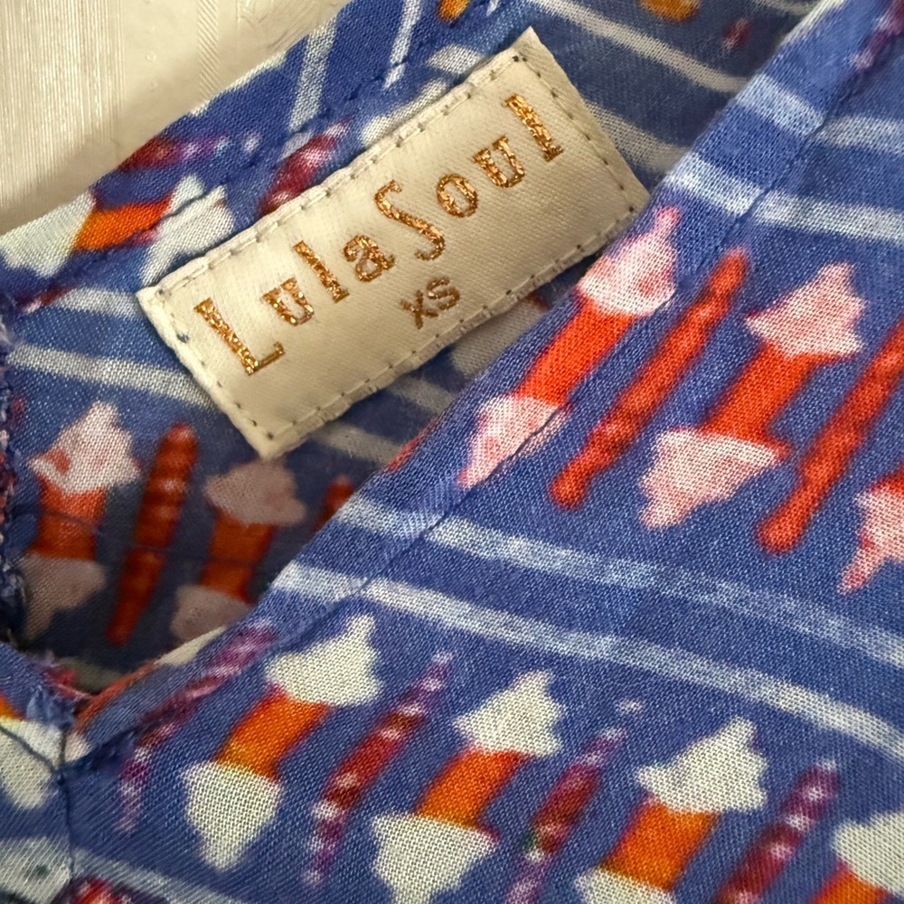 Vibrant Patterned Maxi Dress - Picture 4 of 4